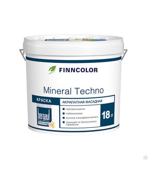 Краска Finncolor Mineral Techno, База А, 18 л